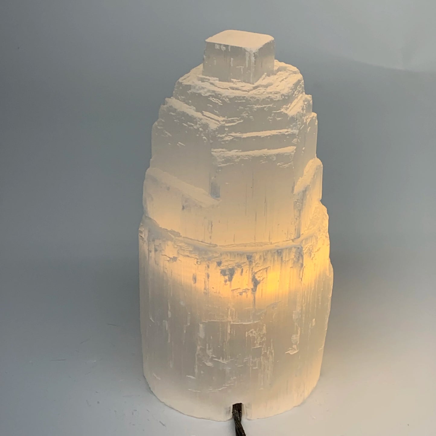 Selenite Crystal Lamp