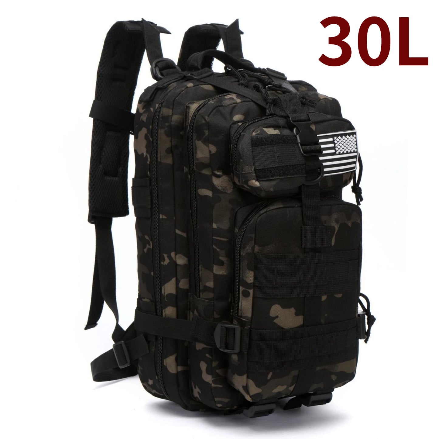 30L/50L 1000D Nylon Waterproof Backpack Outdoor Rucksacks Tactical Sports Camping Hiking Trekking Fishing Hunting Bag