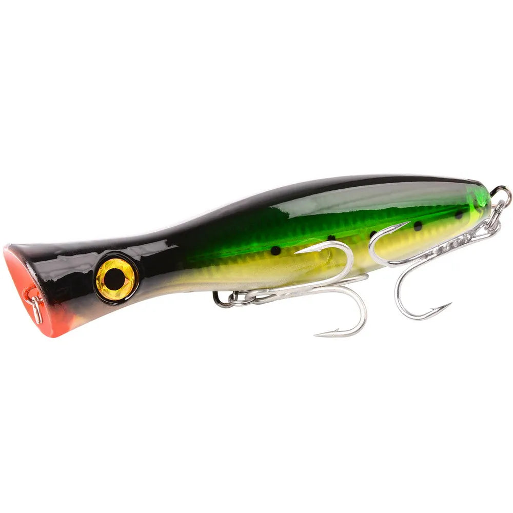 1pc 41g/83g Big Popper Floating Wobbler Fishing Lures,Topwater Trolling Artificial Plastic Hard Bait, Fishing Tackle