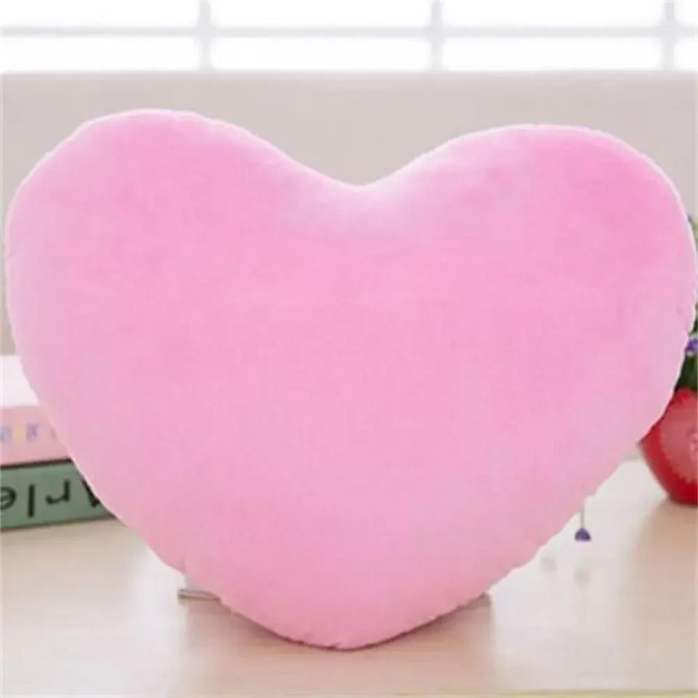 Soft Heart Plush Toys Soft Pillow PP Cotton Stuffed Pillow Kawaii Lovely Gift for Birthday Valentines Day Decorative Home Decor