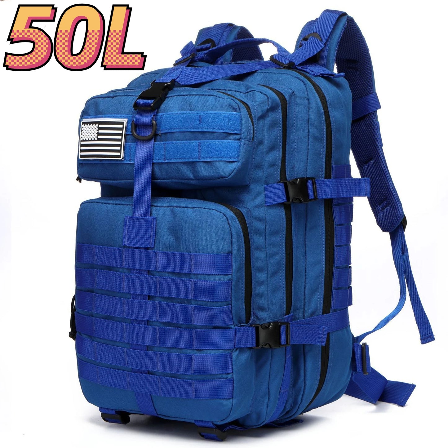 30L/50L 1000D Nylon Waterproof Backpack Outdoor Rucksacks Tactical Sports Camping Hiking Trekking Fishing Hunting Bag