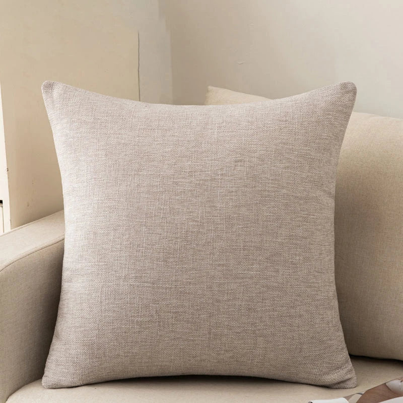 Cushion sofa cushion color cushion living room modern simple cushion cover (Without Core)