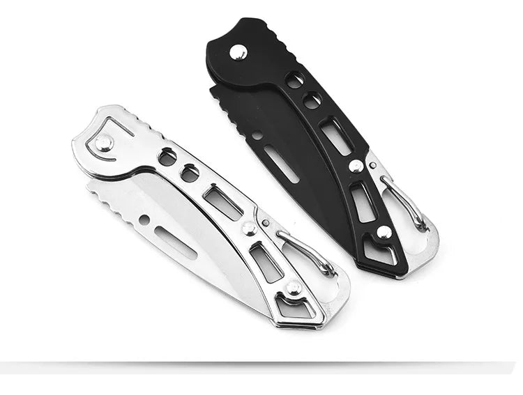 Folding Pocket Knife Stainless Steel Survival Hunting Camping Fishing Portable Fruit Carrying Outdoor Tools Survival Hand Tools