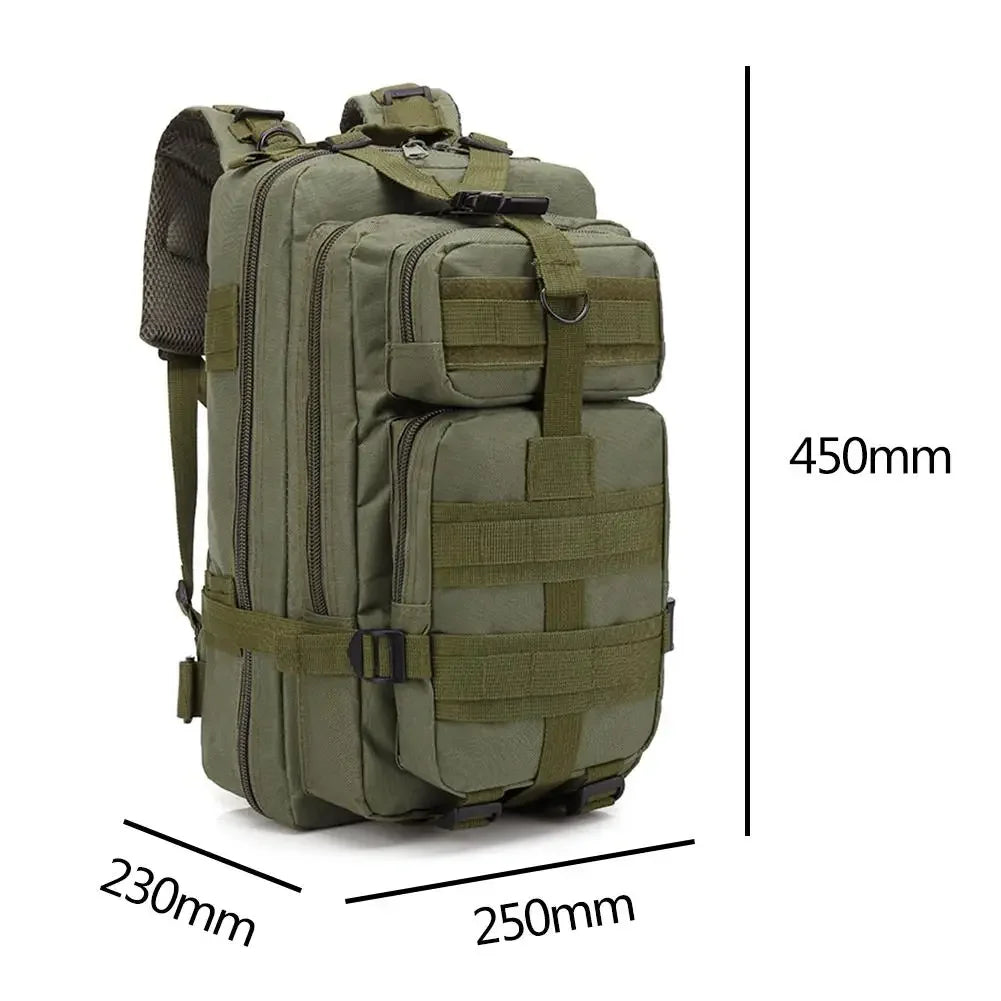 1000D 30L Military Tactical Assault Backpack Army Waterproof Bug Outdoors Bag Large For Outdoor Hiking Camping Hunting Rucksacks