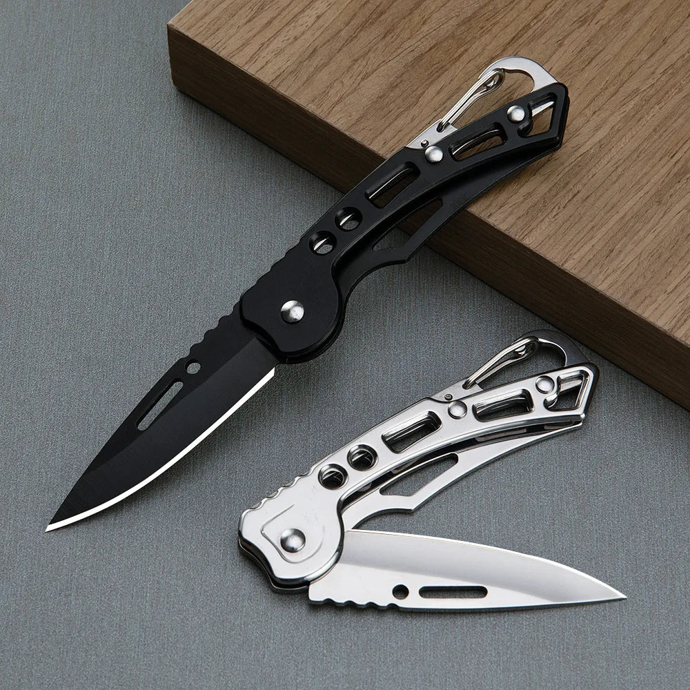 Folding Pocket Knife Stainless Steel Survival Hunting Camping Fishing Portable Fruit Carrying Outdoor Tools Survival Hand Tools