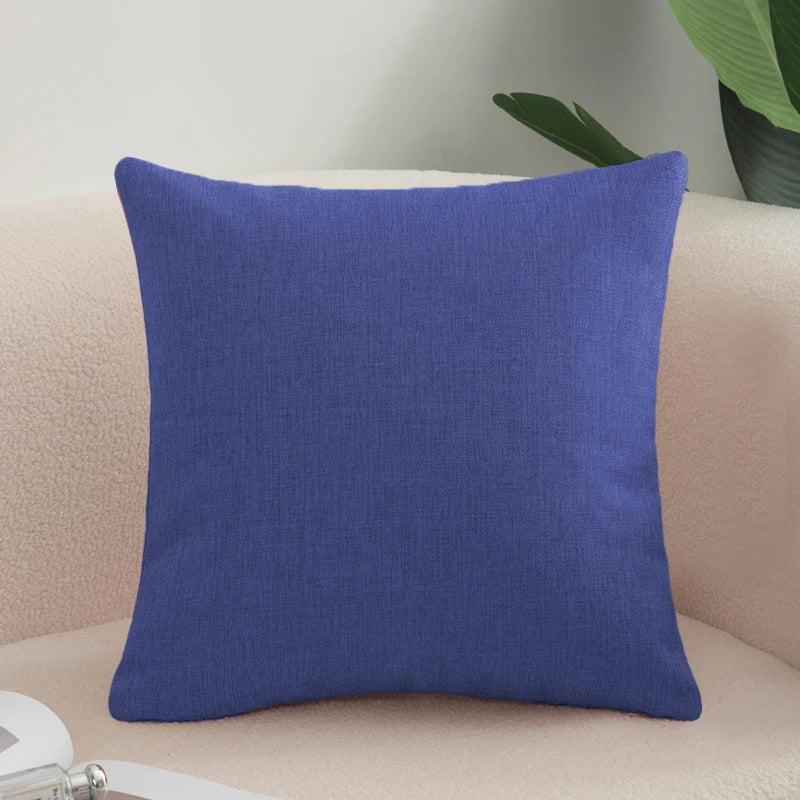 Cushion sofa cushion color cushion living room modern simple cushion cover (Without Core)