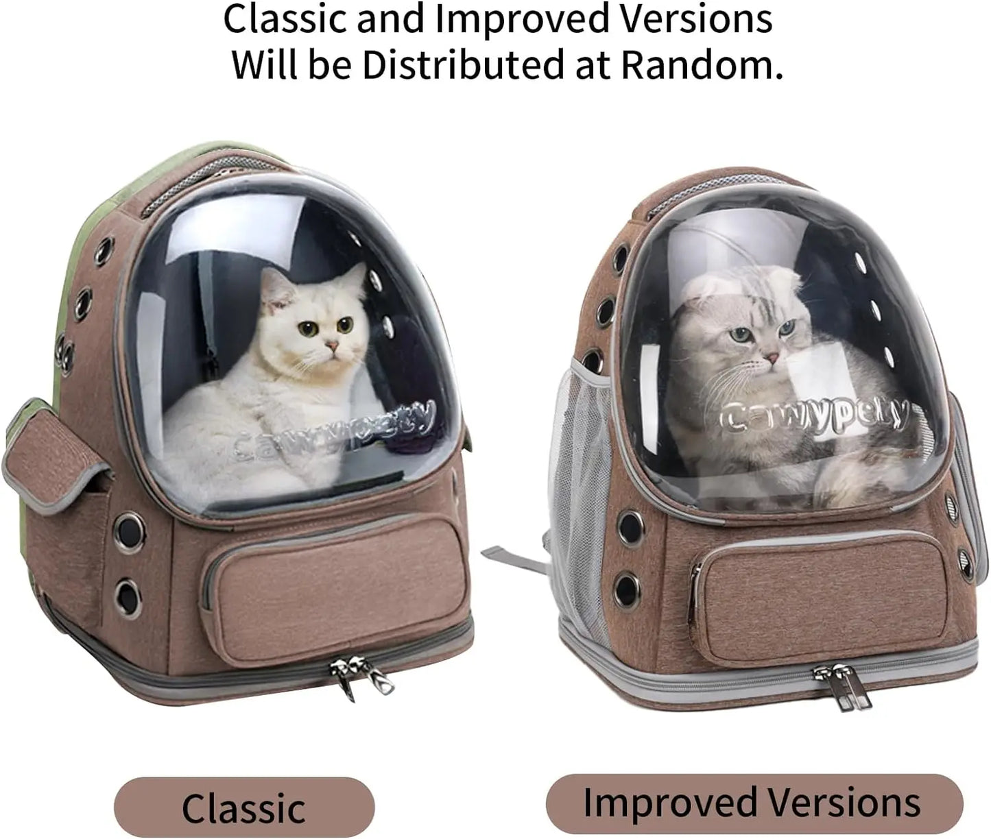 Transparent Folding Pet Carrier Backpack Travel Tote Cat Carrier Bag Outdoor Pet Shoulder bag Pet Dogs Cats Portable Bag