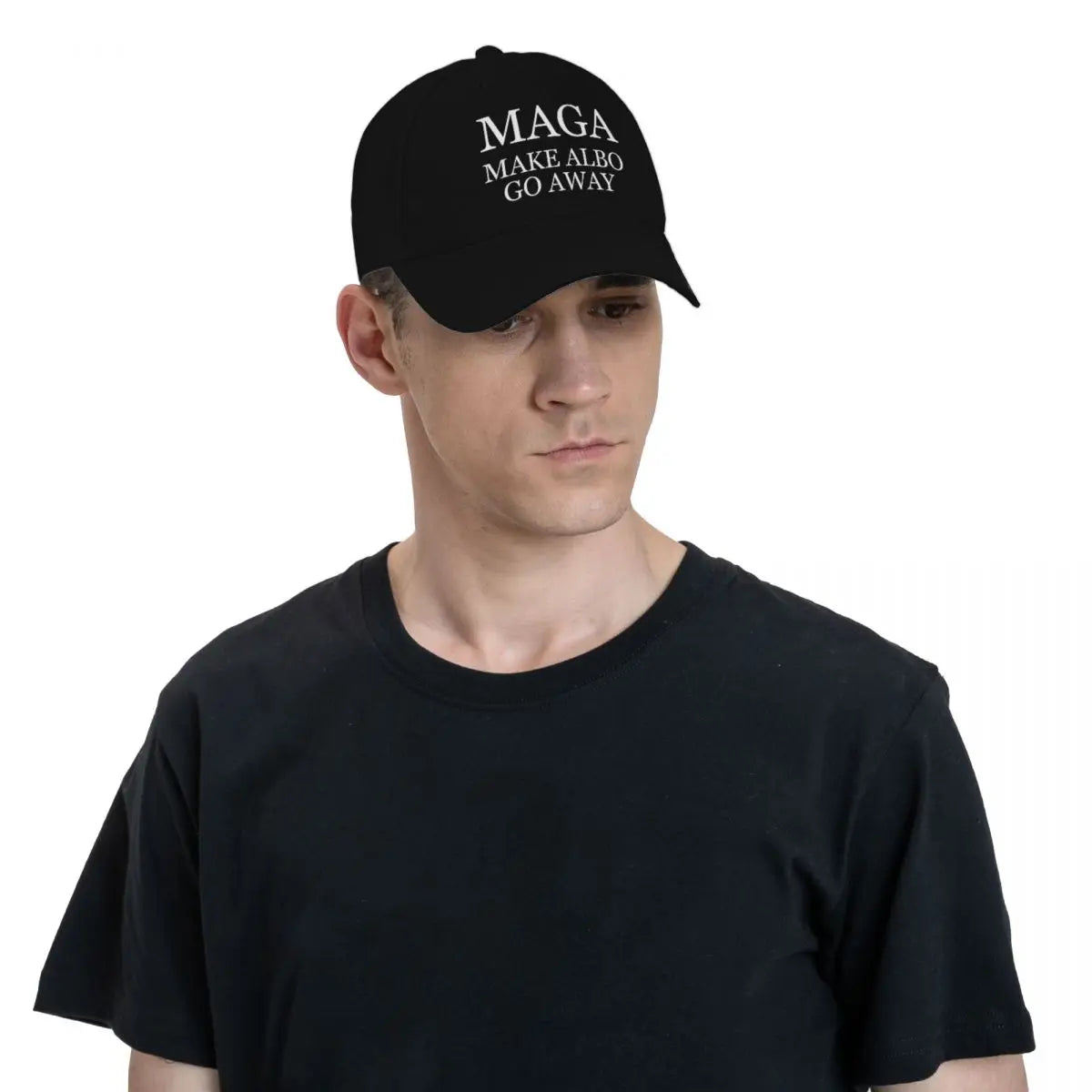 MAGA - Make Albo Go Away Baseball Cap Luxury Man Hat Gentleman Hat Mountaineering For Women 2025 Men's