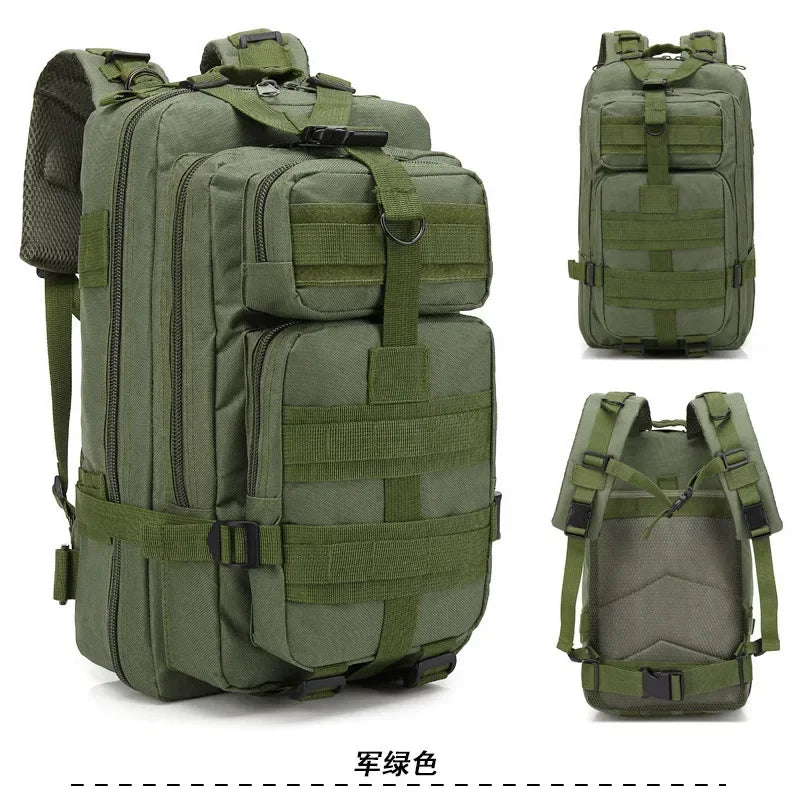 1000D 30L Military Tactical Assault Backpack Army Waterproof Bug Outdoors Bag Large For Outdoor Hiking Camping Hunting Rucksacks