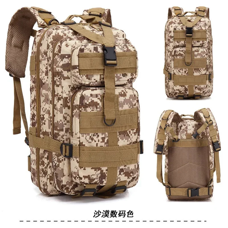 1000D 30L Military Tactical Assault Backpack Army Waterproof Bug Outdoors Bag Large For Outdoor Hiking Camping Hunting Rucksacks