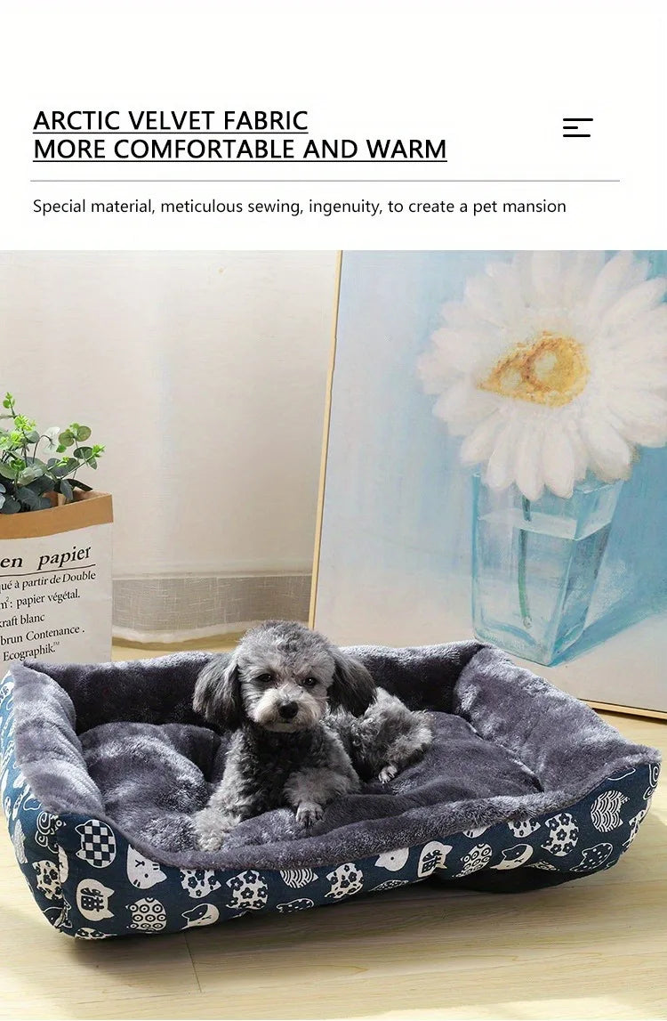 Pet Dog Bed Sofa Mats Pet Products Coussin Chien Animals Accessories Dogs Basket Supplies For Large Medium Small House Cat Bed