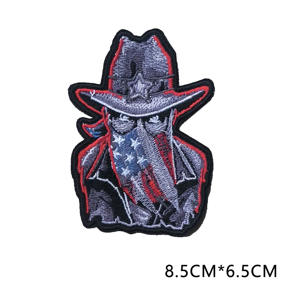 MAGA Emblem Clothing Accessories Badge Sticker Embroidered Embroidery Sticker Iron-on Patches