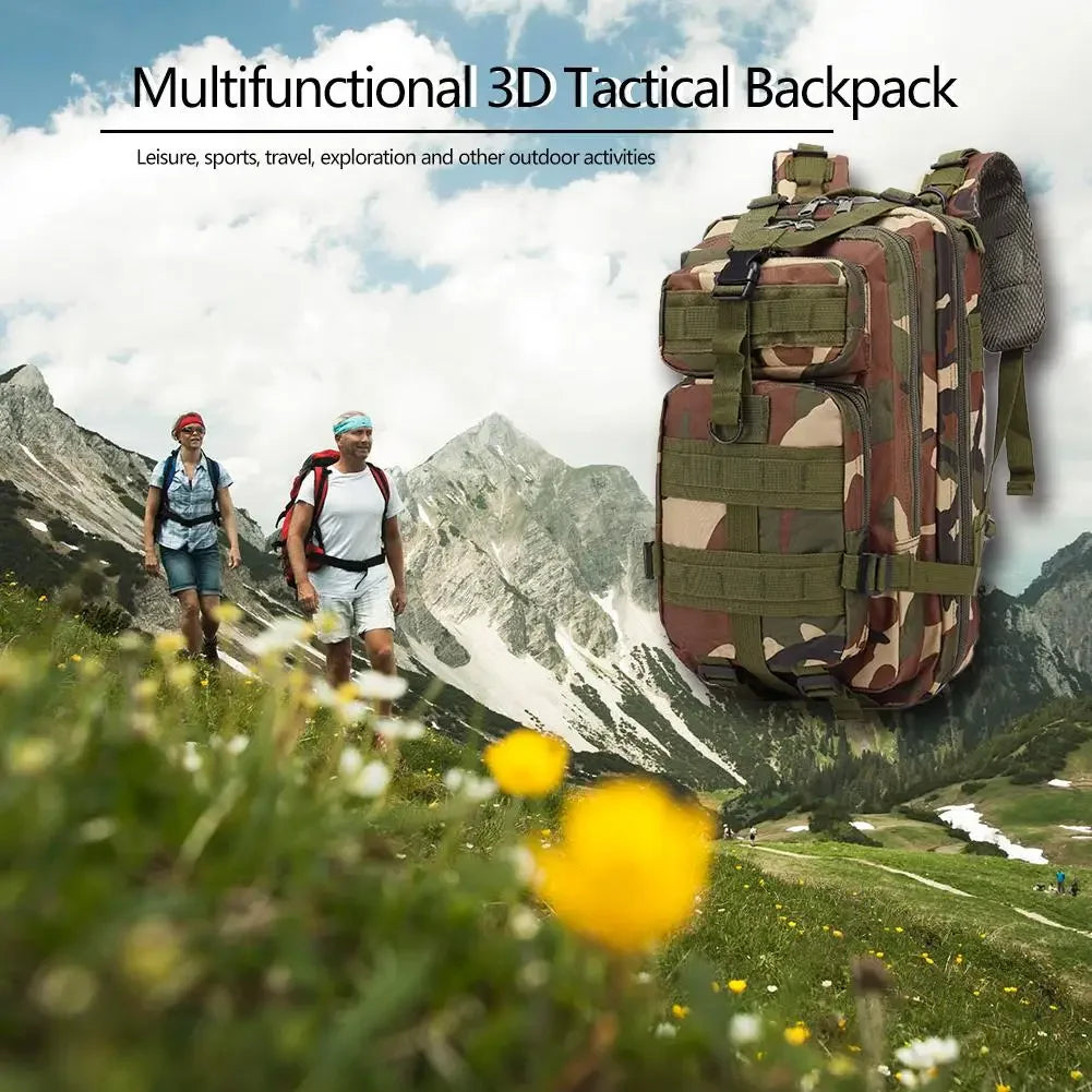 1000D 30L Military Tactical Assault Backpack Army Waterproof Bug Outdoors Bag Large For Outdoor Hiking Camping Hunting Rucksacks