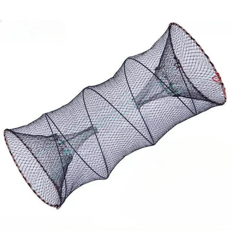 Telescopic Folding Fishing Net Shrimp Fish Trap Carp Large Creel Feeder Crab Catchers Surfcasting Accessories Casting Network