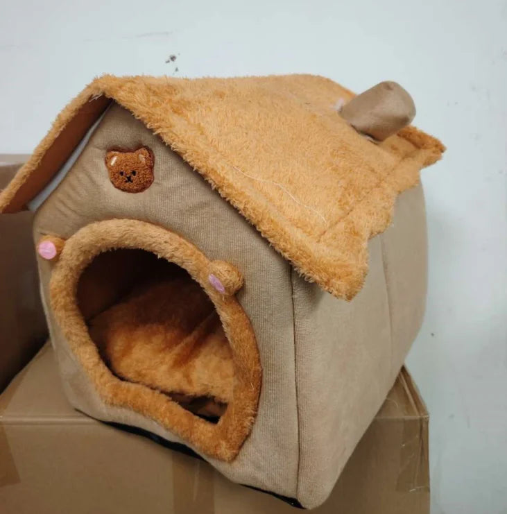 1pcs Cats and Dogs House House Small Dog Four Seasons General Can Be Dismantled and Washed Dog House Pet Supplies pet bed