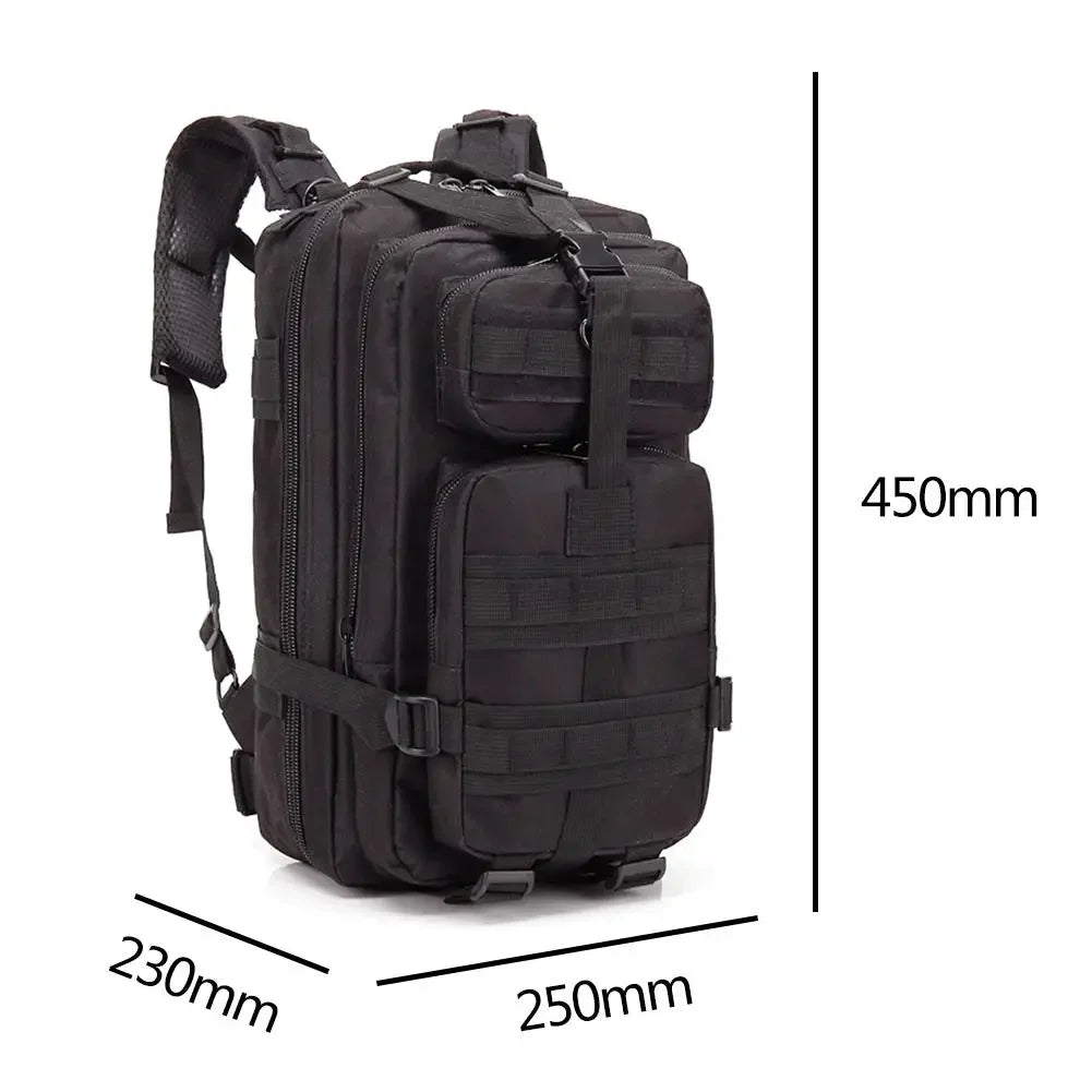 1000D 30L Military Tactical Assault Backpack Army Waterproof Bug Outdoors Bag Large For Outdoor Hiking Camping Hunting Rucksacks