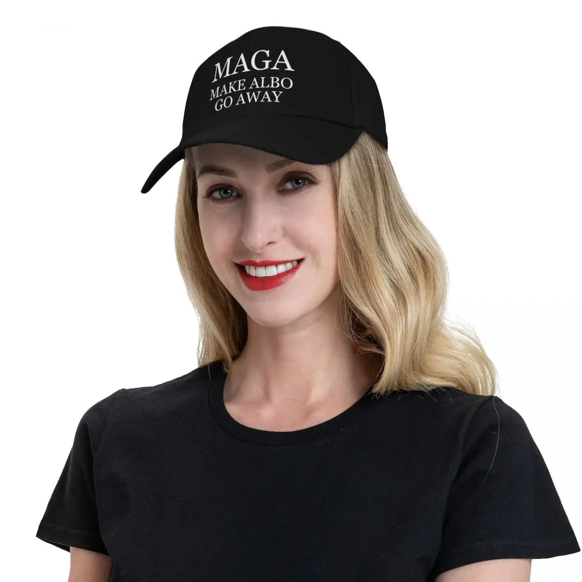 MAGA - Make Albo Go Away Baseball Cap Luxury Man Hat Gentleman Hat Mountaineering For Women 2025 Men's