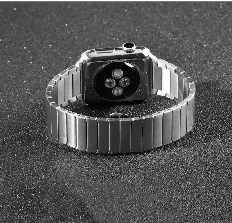 Stainless Steel strap for Apple Watch Ultra band 49mm 44mm 45mm 40mm 41mm 42 46mm Metal Bracelet iWatch series 9 7 6 2 3 8 se 10