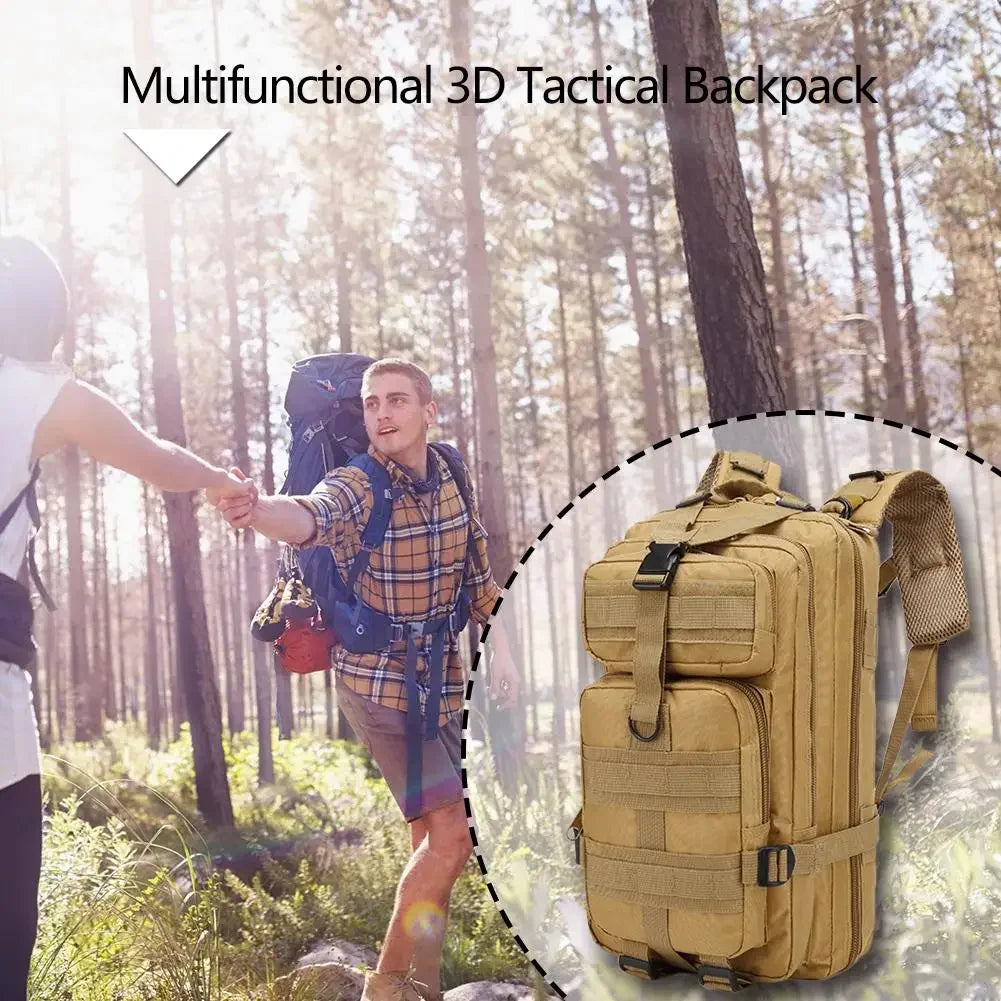 1000D 30L Military Tactical Assault Backpack Army Waterproof Bug Outdoors Bag Large For Outdoor Hiking Camping Hunting Rucksacks