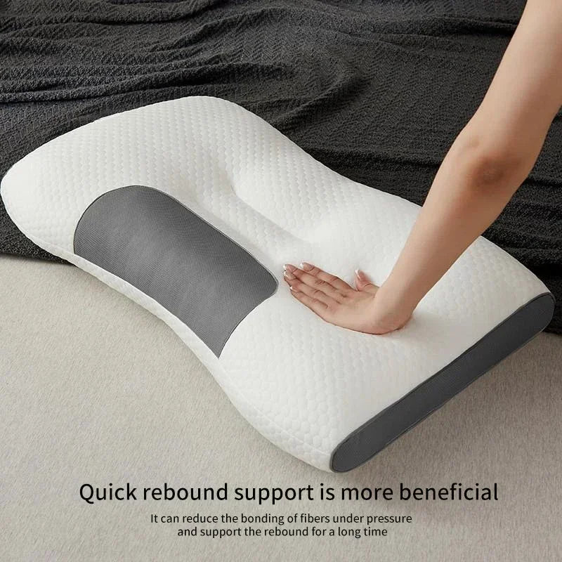 Orthopedic Neck Pillow, Washable Pillow Core, High Elastic, Neck Protection, Bedding for Hotel and Home For Home Bed