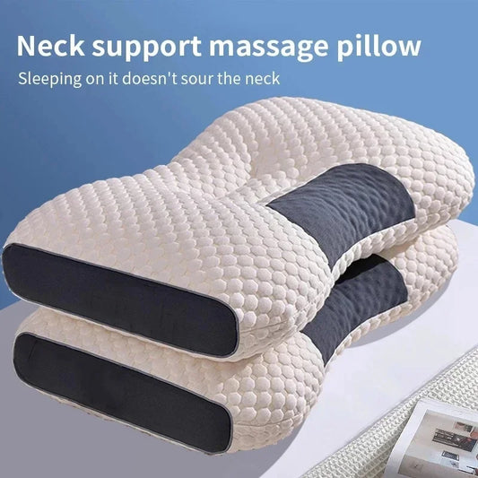 Orthopedic Neck Pillow, Washable Pillow Core, High Elastic, Neck Protection, Bedding for Hotel and Home For Home Bed