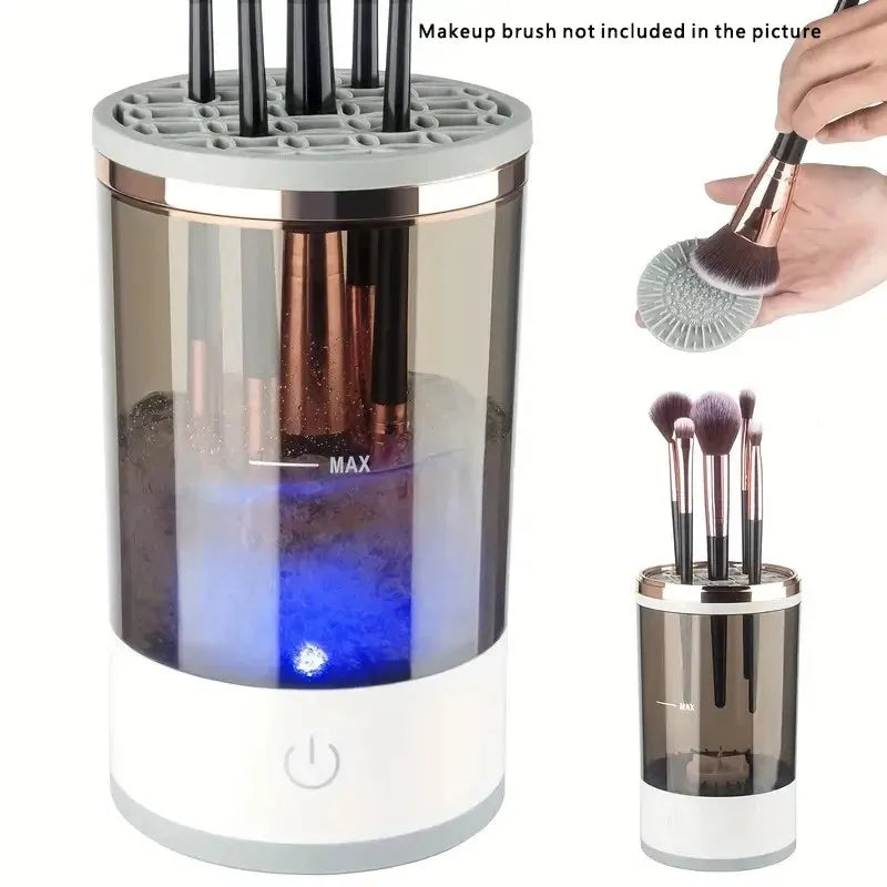 valentines day gifts New makeup brush automatic washer Washer Rechargeable Lazy Powder Puff tool Beauty cleaning brush