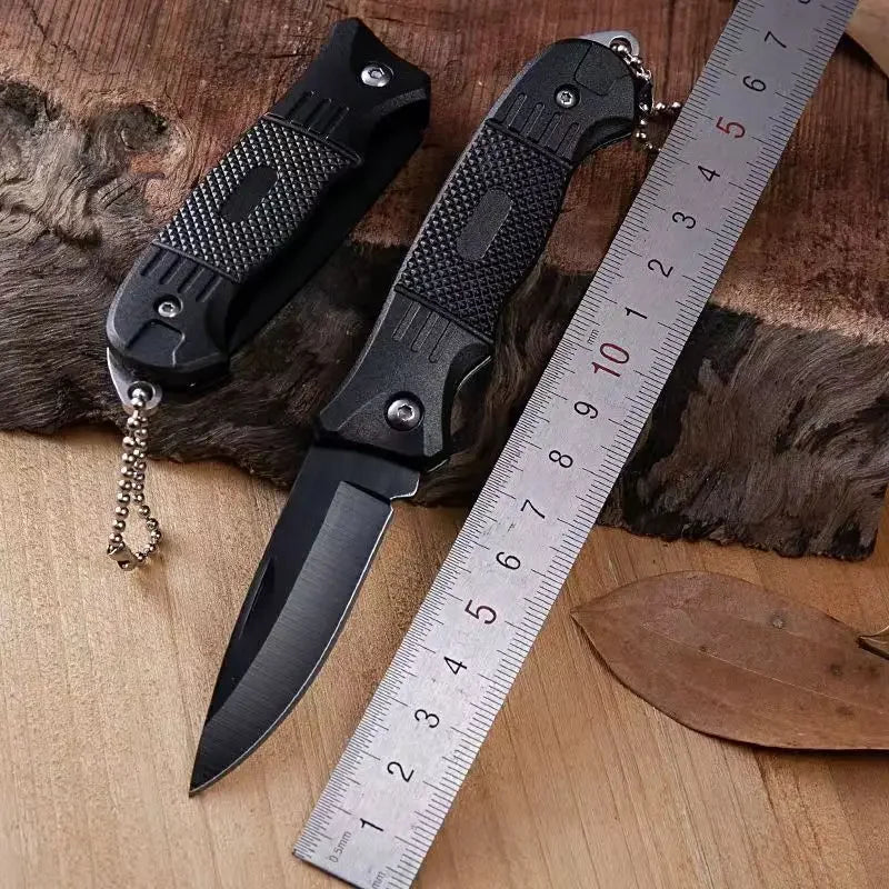 New Outdoor stainless steel small knife camping survival folding knife high hardness portable key knife multifunctional