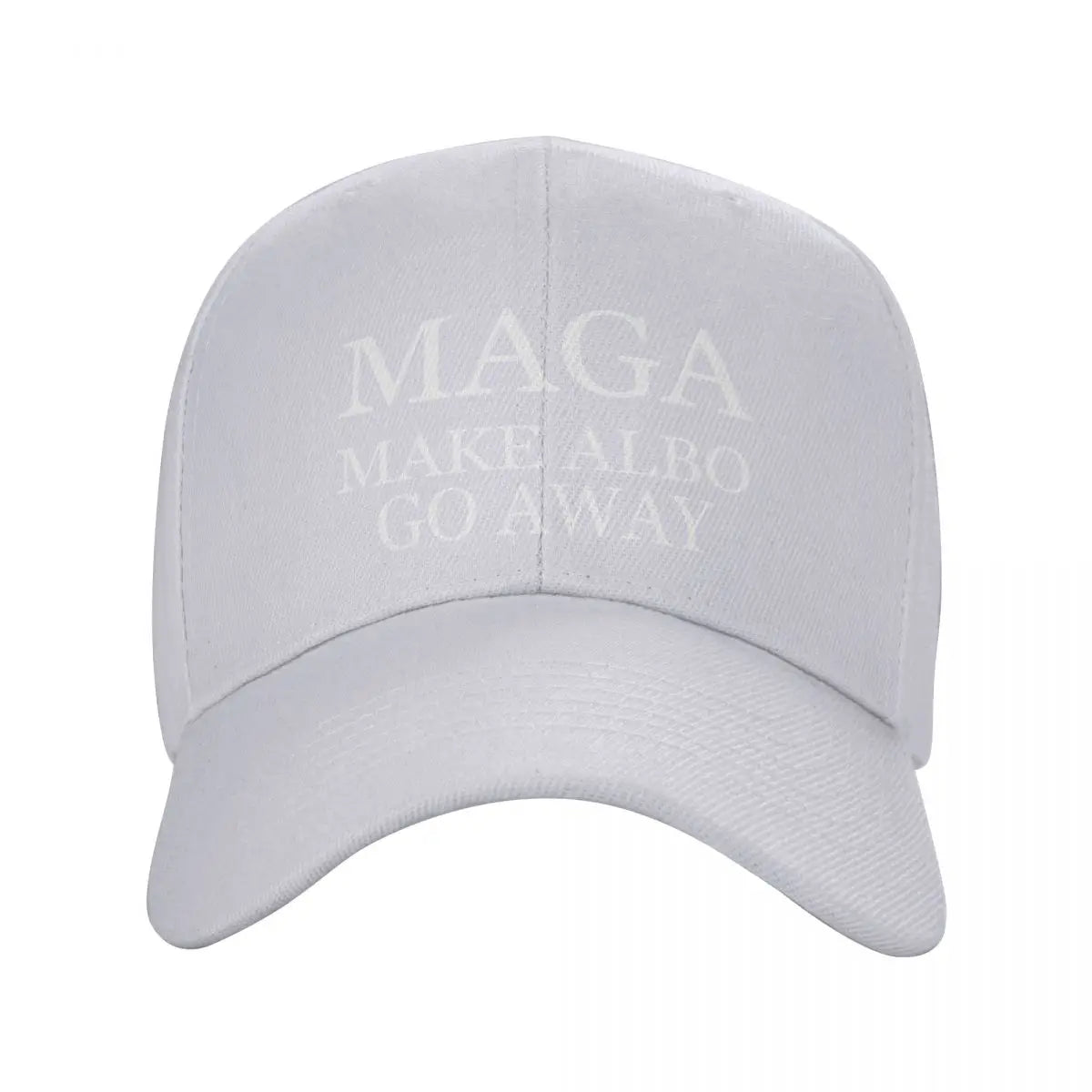 MAGA - Make Albo Go Away Baseball Cap Luxury Man Hat Gentleman Hat Mountaineering For Women 2025 Men's