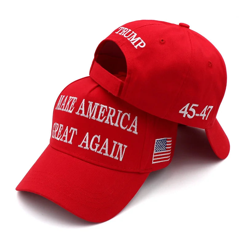 2024 New Donald Trump Cap USA Baseball Caps Large Size MAGA Snapback President Hat Embroidery Wholesale Drop Shipping Hats