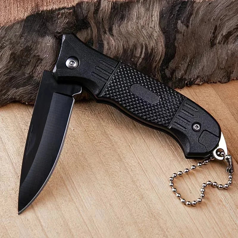 New Outdoor stainless steel small knife camping survival folding knife high hardness portable key knife multifunctional