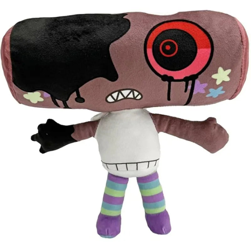 Dandy's World Plush Cute Dandy World Scrap Stuffed Horror Game Goob Pebble Plushie Soft Pillow Doll Children Gifts Doll