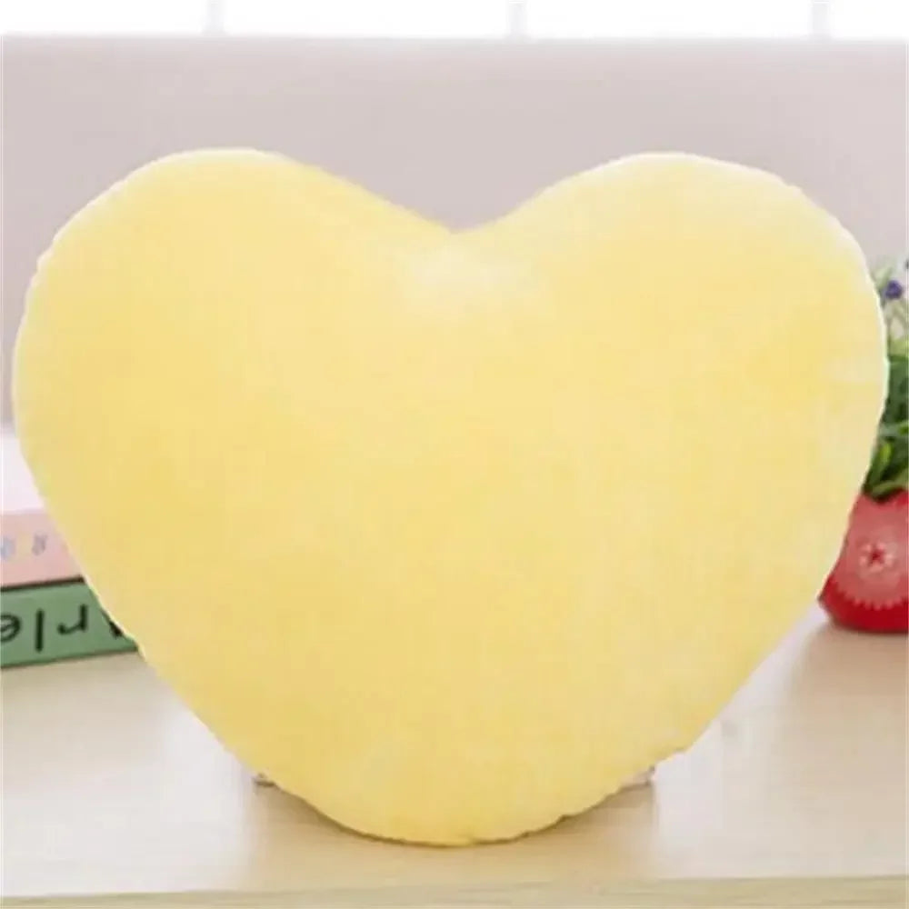 Soft Heart Plush Toys Soft Pillow PP Cotton Stuffed Pillow Kawaii Lovely Gift for Birthday Valentines Day Decorative Home Decor