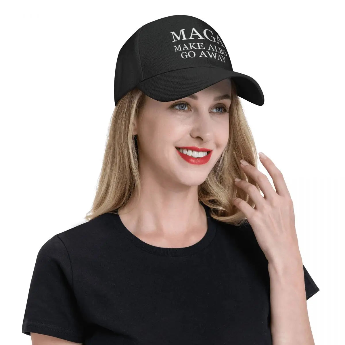 MAGA - Make Albo Go Away Baseball Cap Luxury Man Hat Gentleman Hat Mountaineering For Women 2025 Men's