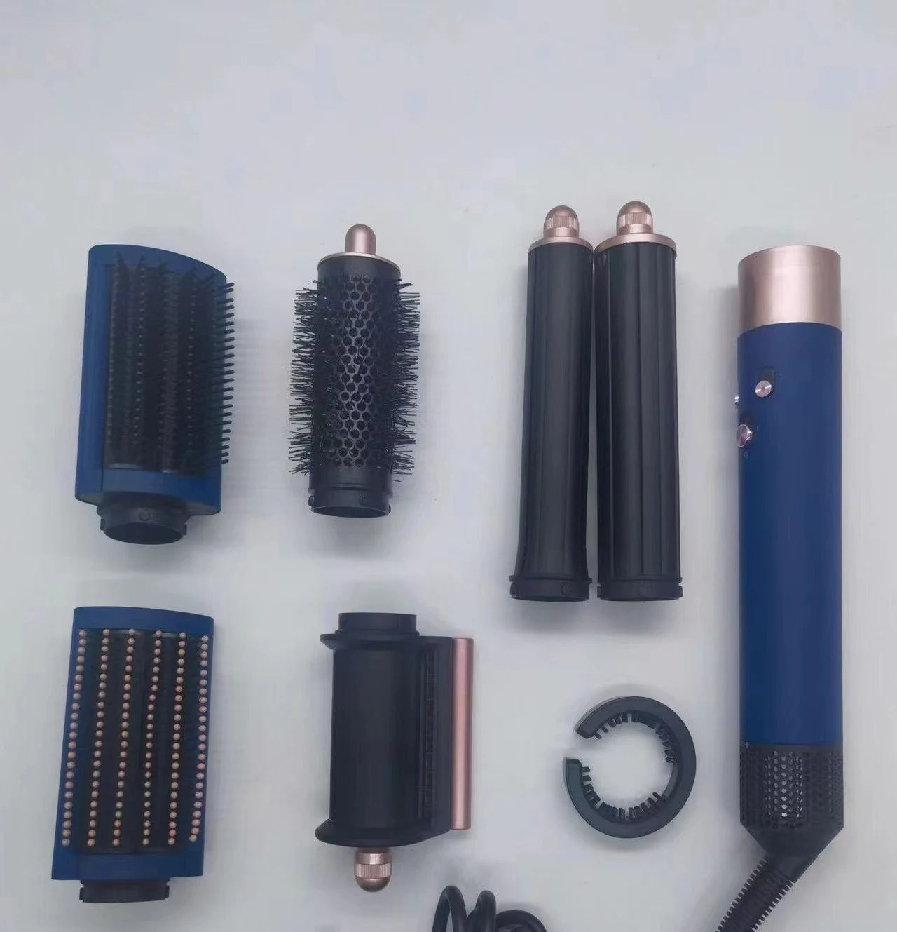 Shark HD430 FlexStyle Negative Ion Hair Dryer&Airwrap,Powerful Hair Dryer Brush & Multi-Styler with Auto-Wrap Curlers