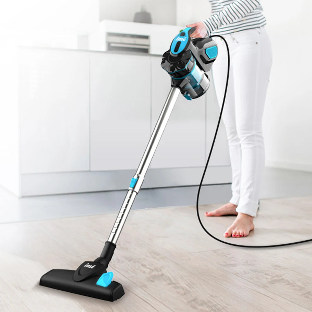 Vacuum Cleaner Corded INSE I5 18Kpa Powerful Suction 600W Motor Stick Handheld Vaccum Cleaner for Home Pet Hair Hard Floor