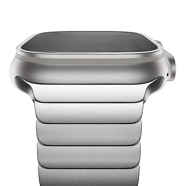 Stainless Steel strap for Apple Watch Ultra band 49mm 44mm 45mm 40mm 41mm 42 46mm Metal Bracelet iWatch series 9 7 6 2 3 8 se 10