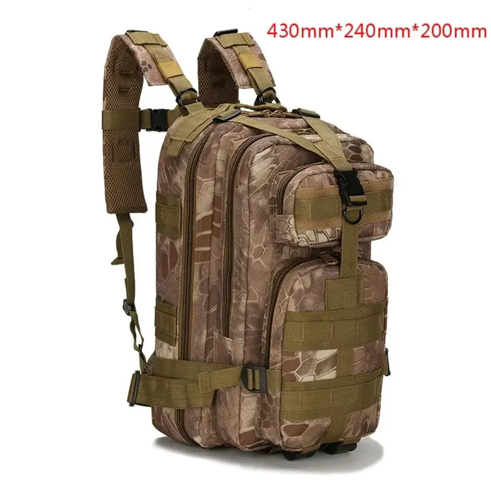 1000D 30L Military Tactical Assault Backpack Army Waterproof Bug Outdoors Bag Large For Outdoor Hiking Camping Hunting Rucksacks