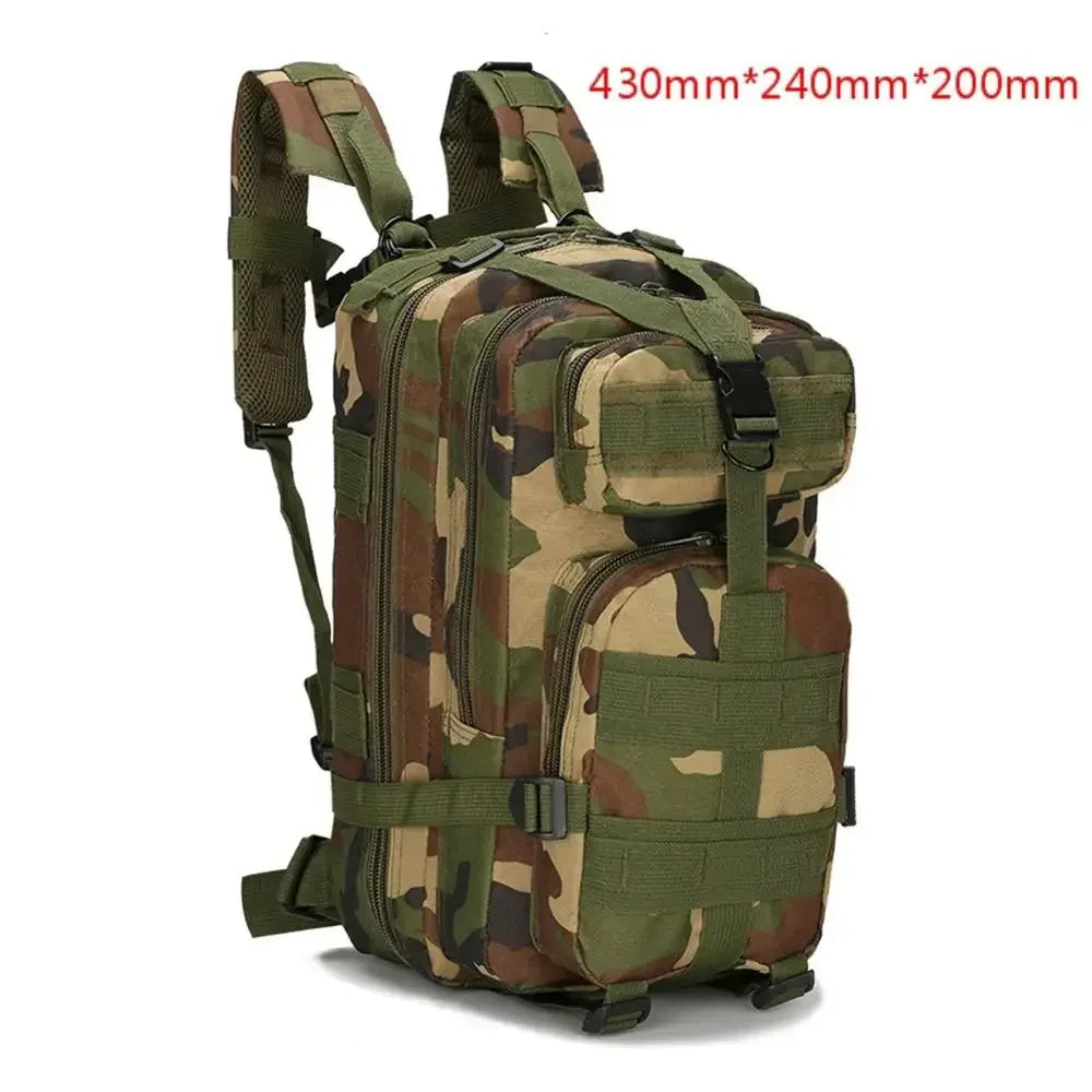 1000D 30L Military Tactical Assault Backpack Army Waterproof Bug Outdoors Bag Large For Outdoor Hiking Camping Hunting Rucksacks