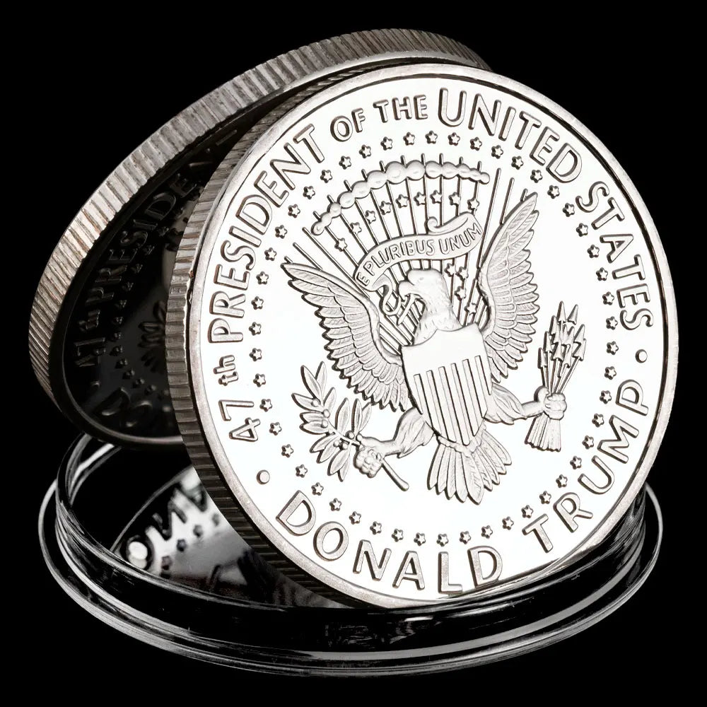 2024 Trump Commemorative Coins Keep America Great 47th President of the United States Collection Coin Gift Metal Craft