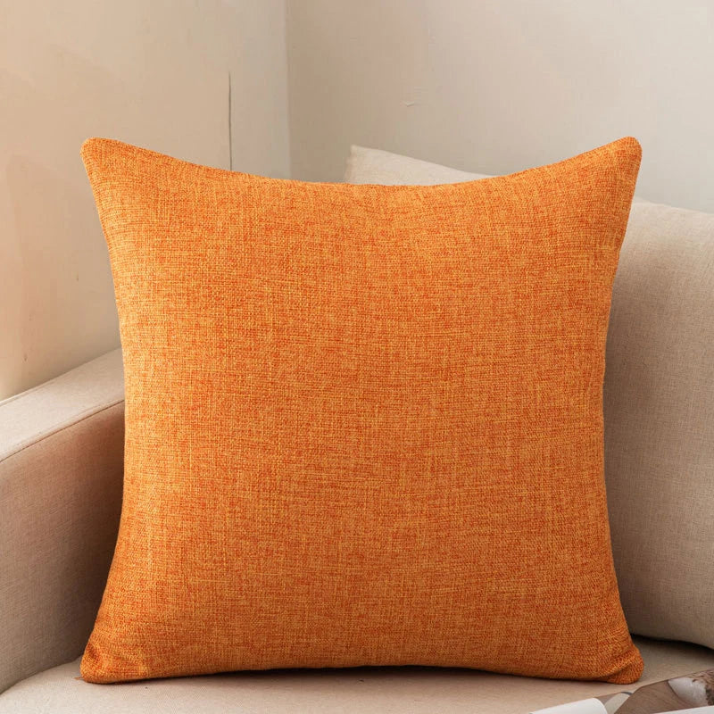 Cushion sofa cushion color cushion living room modern simple cushion cover (Without Core)