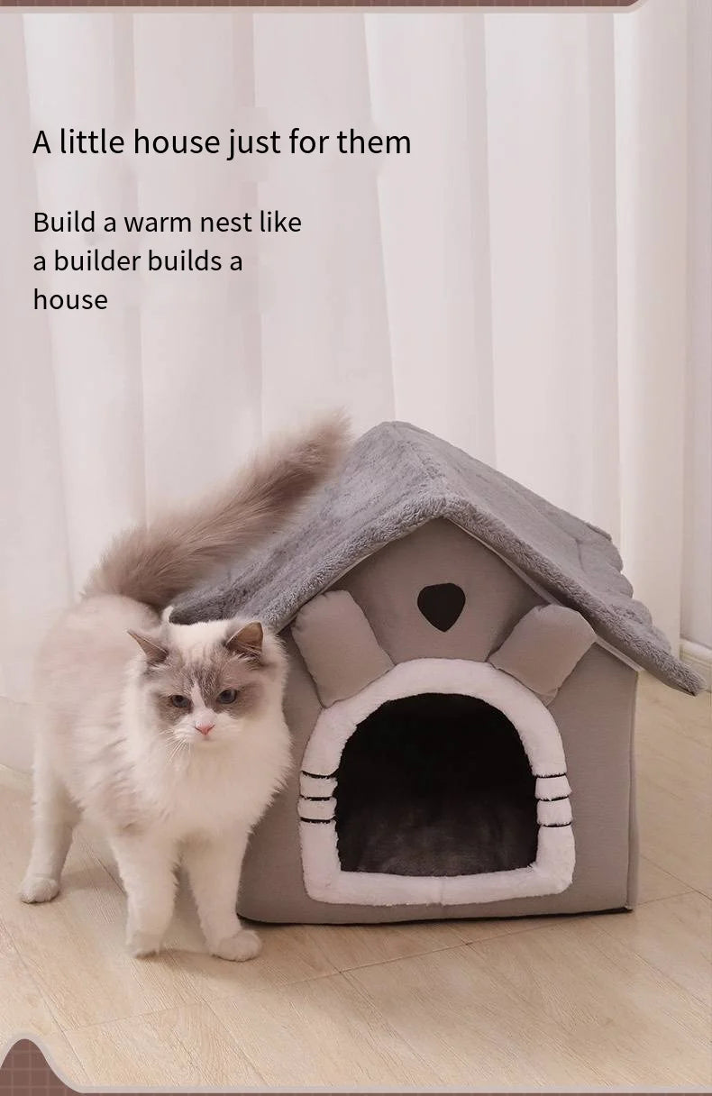 1pcs Cats and Dogs House House Small Dog Four Seasons General Can Be Dismantled and Washed Dog House Pet Supplies pet bed