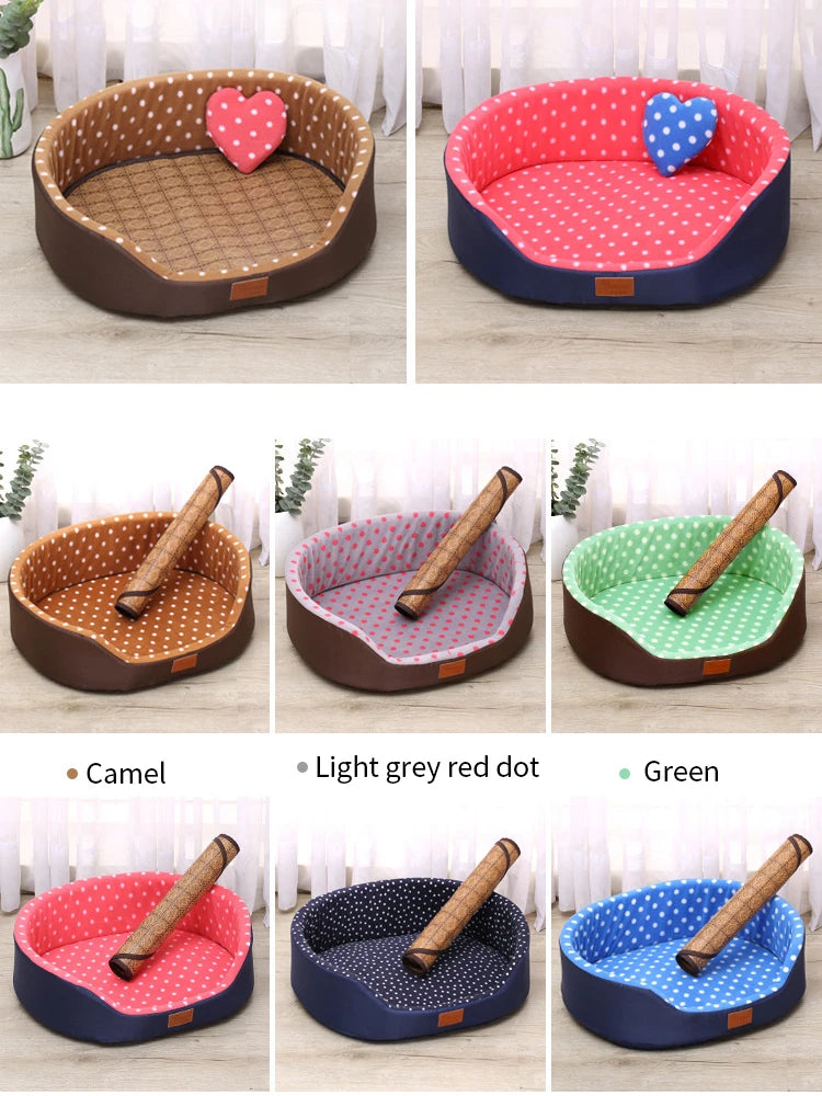 Dog Bed Mat suit Soft Sofa Kennel Puppy Breathable Durable Blanket Cushion for Small Medium Dogs Pet Supplies cama perro