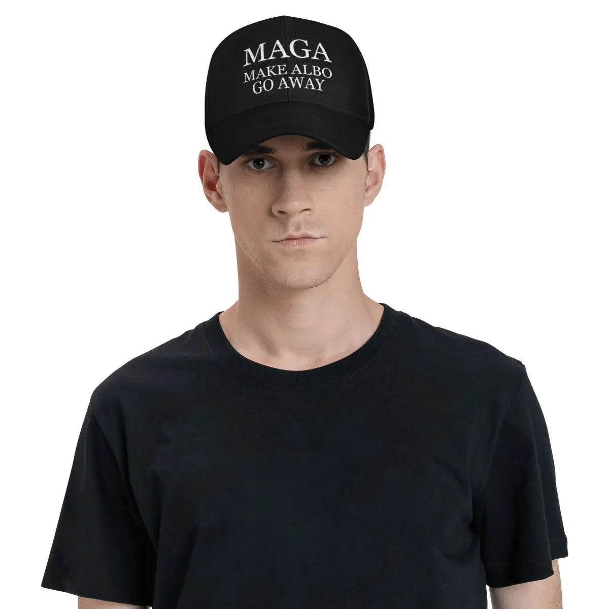 MAGA - Make Albo Go Away Baseball Cap Luxury Man Hat Gentleman Hat Mountaineering For Women 2025 Men's