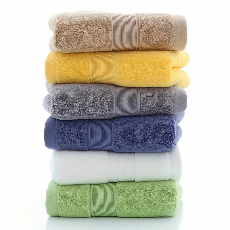 7pcs Super Absorbent Square Cotton Kerchief Set - Soft, Quick-Drying, Skin-Friendly Fingertip Towels for  Bathroom, Outdoor  - S