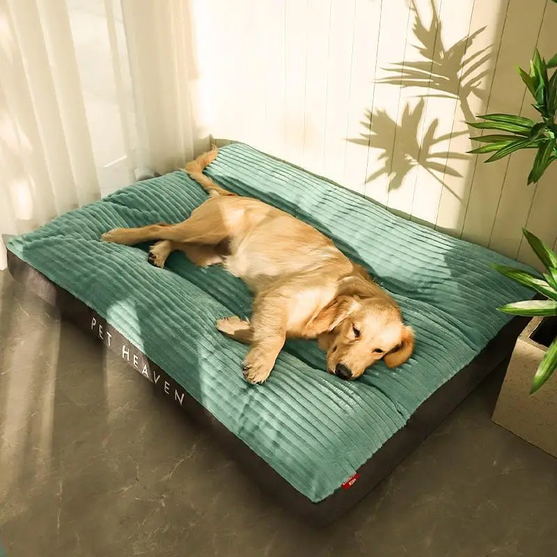 Soft Pet Dog Bed Winter Warm Dog Sleeping Mat Corduroy Pet Mat for Small Medium Large Dogs Removable Puppy Bed Pet Supplies